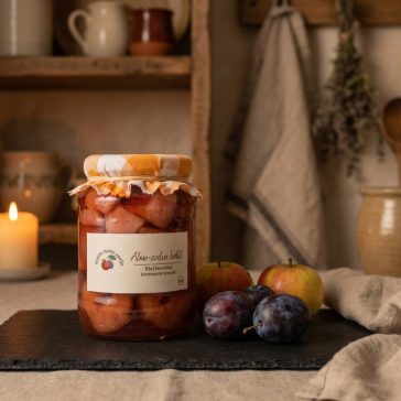 Apfel-Pflaumen-Glas 720 ml (zuckerfrei)