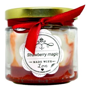 Kerze Erdbeere 130g
