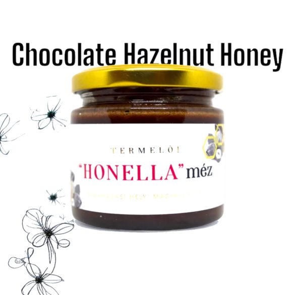 "HONELLA" - Schokoladen-Haselnüsse in Honig 230g